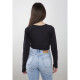 Alpha Industries Γυναικεία μακρυμάνικη μπλούζα Basic Cropped Longsleeve